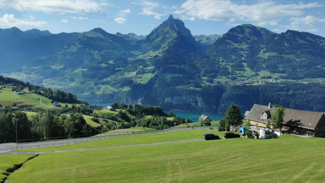 Traumhafte Sonnenresidenz Mit Berg- Und Seeblick อัมเดน ภายนอก รูปภาพ